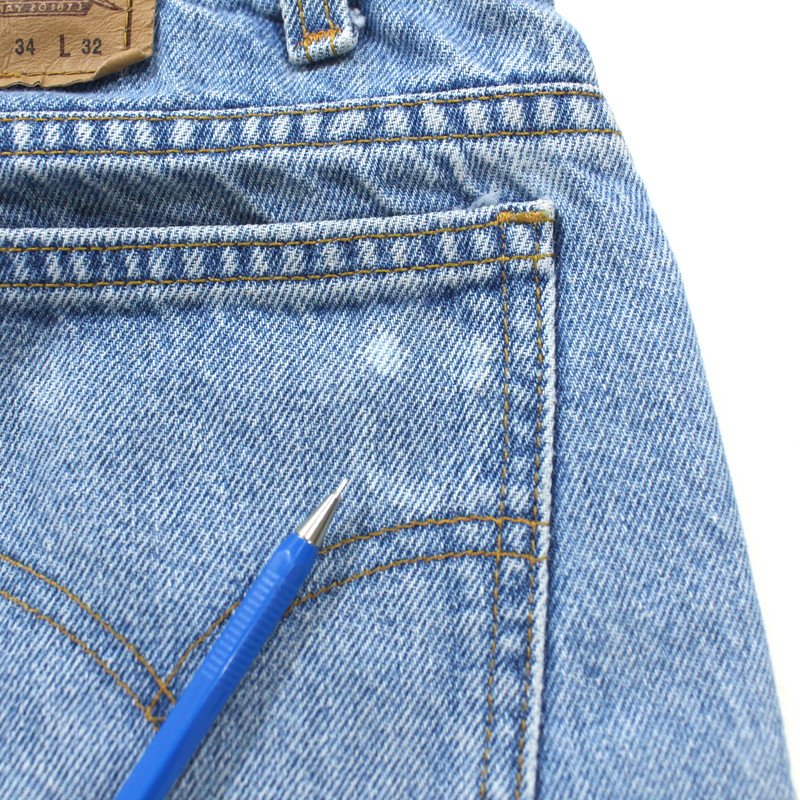 リーバイス550 デニム ブルー 薄青 LEVI'S アイスブルー - パンツ