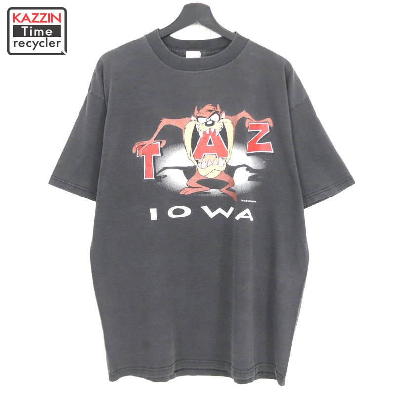 90s USA ޥ˥󡦥ǥӥ Tasmanian Devil VELVA SHEEN IOWA Ⱦµԥ    ɽXL ֥å