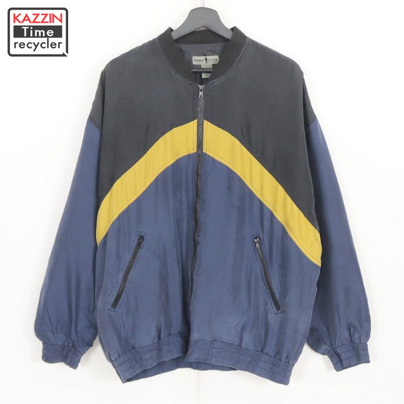 90s ビンテージ ROBERT STOCK シルクジャケット ロバートストック