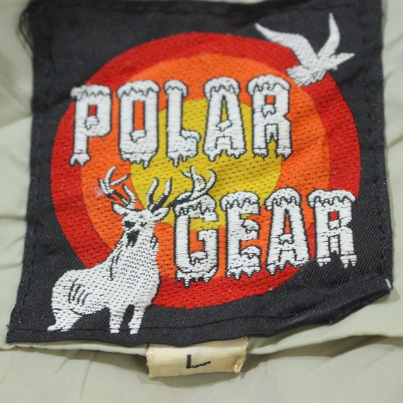 70s ヴィンテージ POLAR GEAR ツートン ウエスタンヨーク ダウン