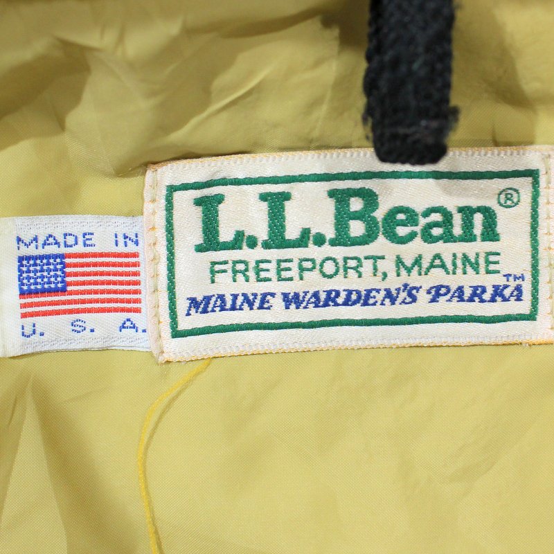 80s USA製 エルエルビーン L.L.Bean 中綿 ゴアテックス マウンテン ...