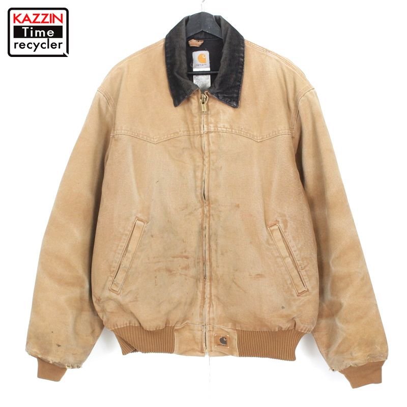 00s Carhartt サンタフェ ダック ジャケット メンズ 表記Lサイズ - KAZZIN Time recycler  広島にある古着屋オンラインショップ カジン タイム リサイクラー