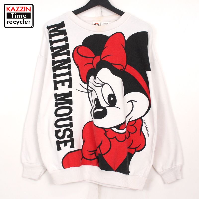 90s vintage ߥˡޥ Minnie Mouse ξ̥ץ å ȥ졼ʡ  ɽS
