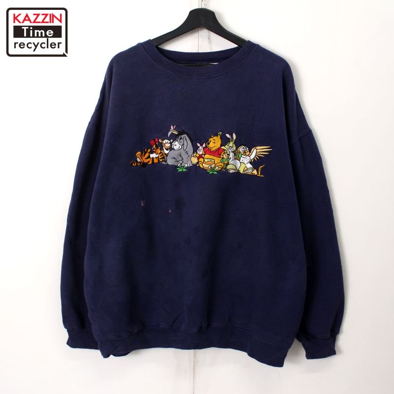90s vintage ޤΥס Pooh ǥˡ å ȥ졼ʡ  ɽL/XL
