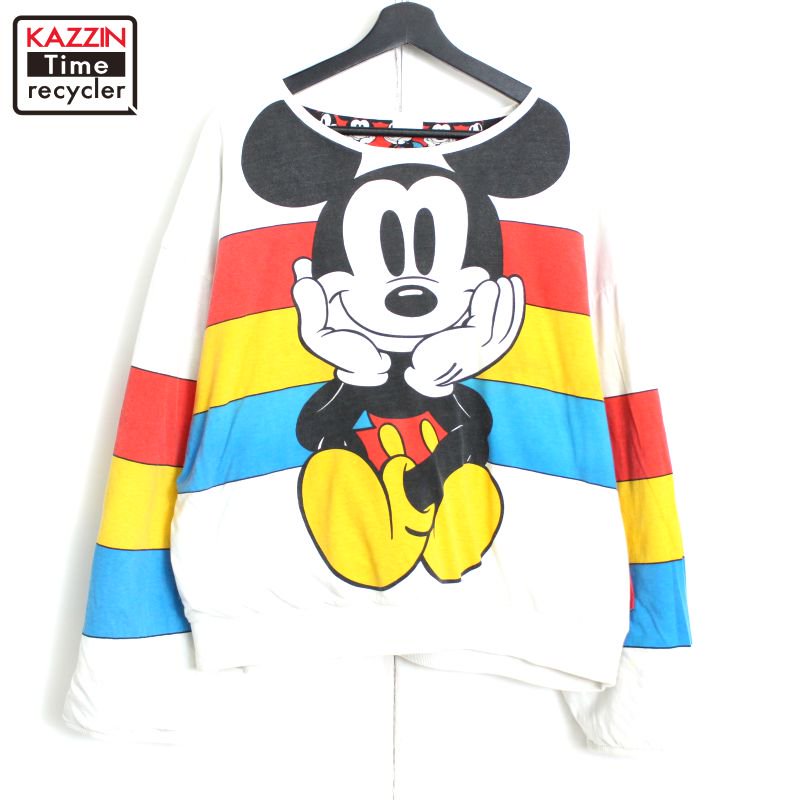 80s vintage ߥåޥ Mickey Mouse  С֥ å ȥ졼ʡ  XL