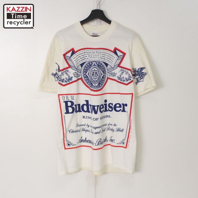 90s USA vintage Хɥ磻 Budweiser Ⱦµԥ  ɽXL