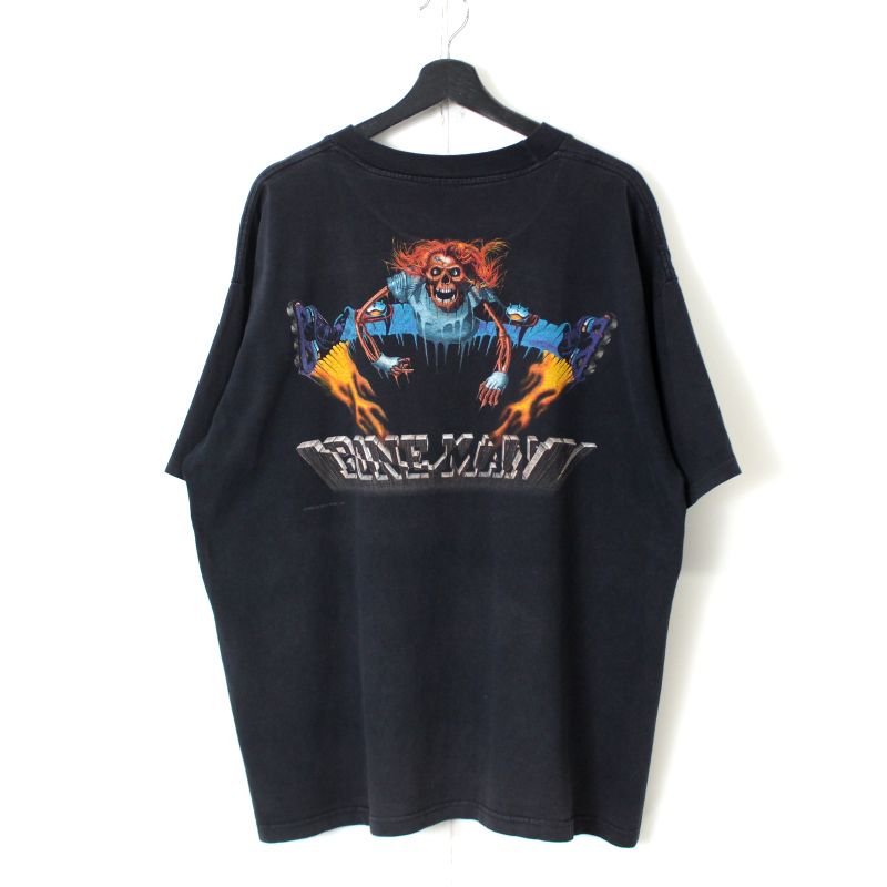 90s ヴィンテージ BONE MAN スカル スケート プリント 半袖Ｔシャツ ...