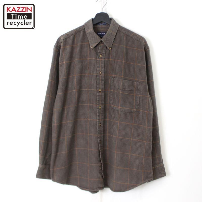 60s vintage BRENT オープンカラー ネルシャツ パジャマ 長袖シャツ