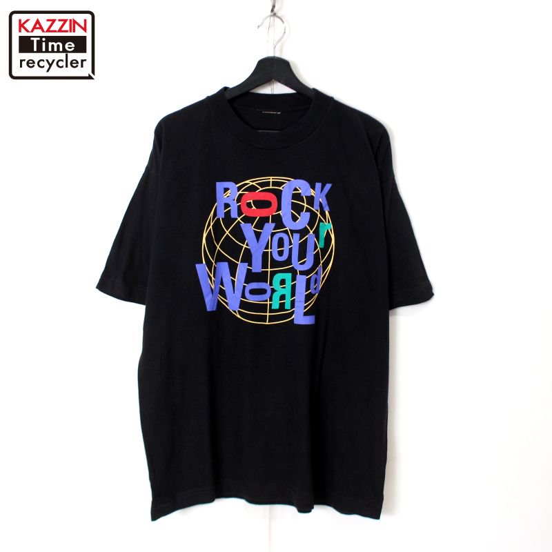 90s vintage Rock your World Хɣԥ L~XL ӥå С