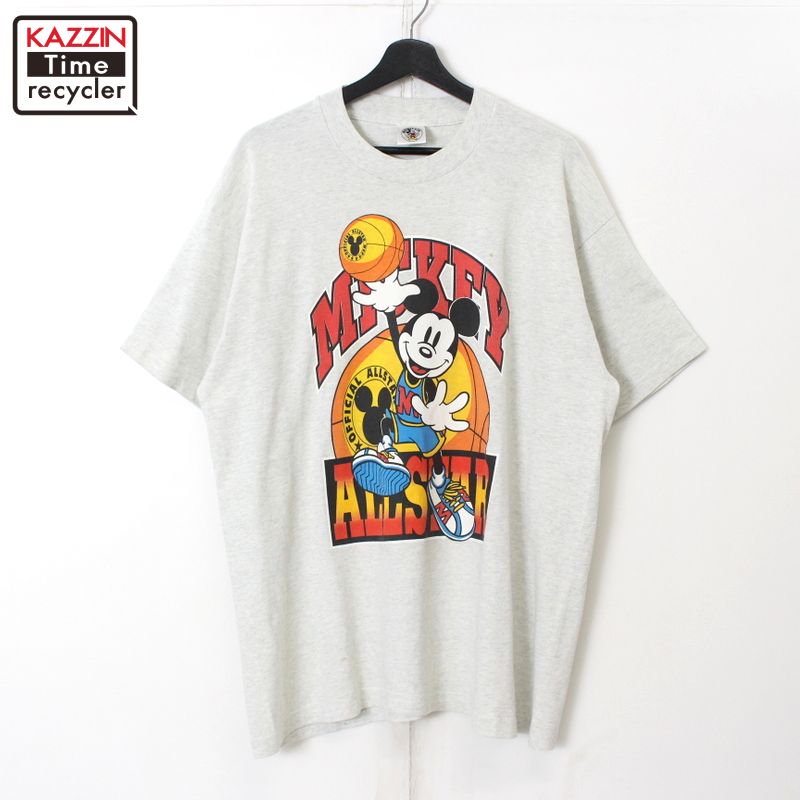90s USA vintage ߥåޥ Mickey Mouse ץ Ⱦµԥ  XL