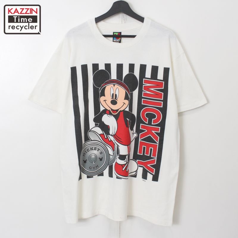 90s vintage ߥåޥ Mickey Mouse ץ Ⱦµԥ  L
