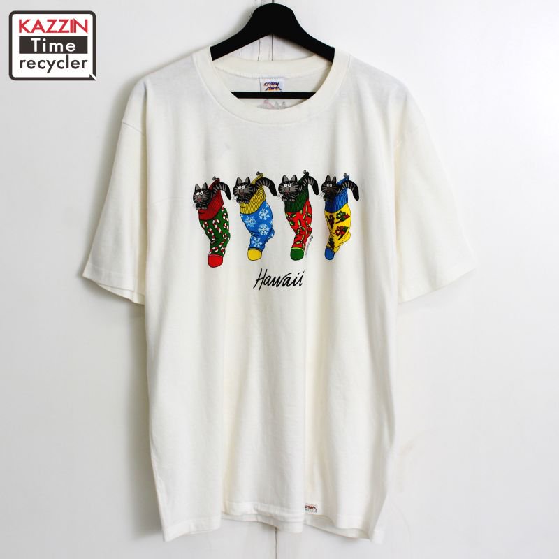 90s USA vintage 쥤 crazy shirts ץ Ⱦµԥ  ɽL