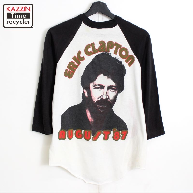 80s vintage エリッククラプトン Eric Clapton ツアー バンドＴシャツ メンズ Sサイズ相当 - KAZZIN Time  recycler 広島にある古着屋オンラインショップ カジン タイム リサイクラー