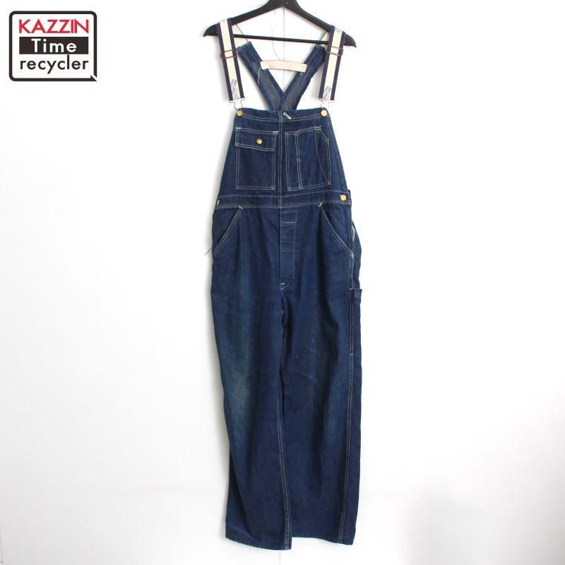 ビンテージ　CARTER’S 　ガチャポケ　耳付　デニム　オーバーオール 60s Carter's カーターズ オーバーオール ビンテージ ガチャポケ
