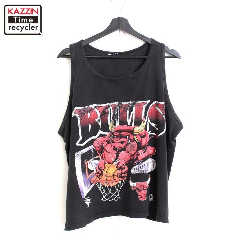 90s NBA vintage シカゴ・ブルズ タンクトップ メンズ M~Lサイズ