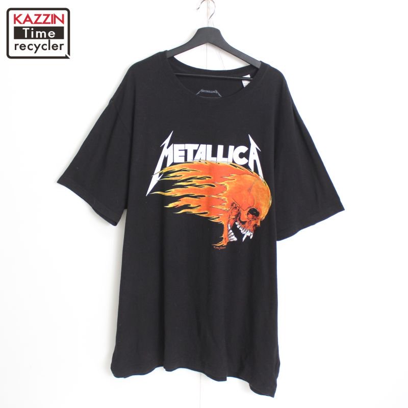 00s メタリカ Metallica パスヘッド PUSHEAD バンドＴシャツ メンズ XL~サイズ相当 - KAZZIN Time  recycler 広島にある古着屋オンラインショップ カジン タイム リサイクラー