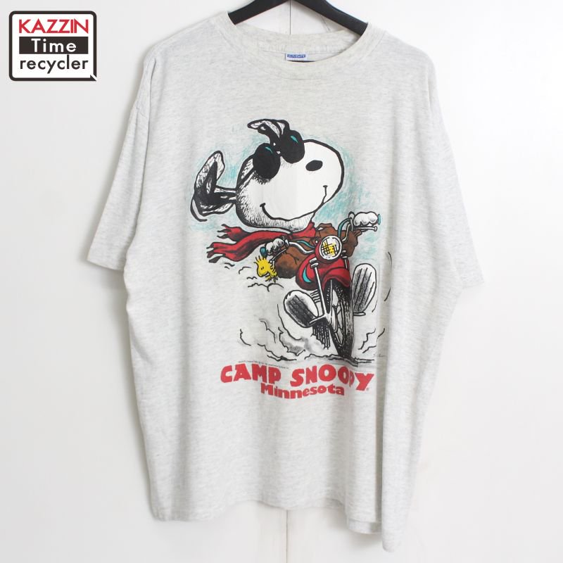 90s USA vintage ̡ԡ SNOOPY ץ Ⱦµԥ  ɽXL