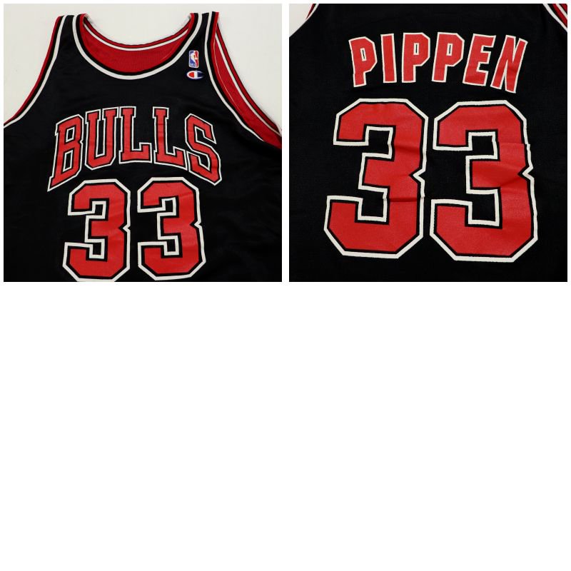 90s NBA vintage Champion シカゴ・ブルズ リバーシブル ピッペン PIPPEN ゲームジャージ ユニフォーム メンズ  XLサイズ相当 ビッグサイズ オーバーサイズ - KAZZIN Time recycler 広島にある古着屋オンラインショップ カジン タイム  リサイクラー