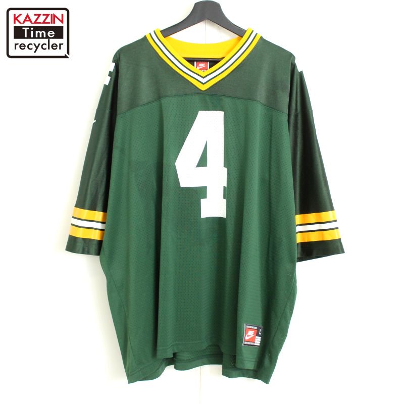 00s NFL NIKE ꡼٥ѥå FAVRE ॸ㡼 ˥ե  ɽL