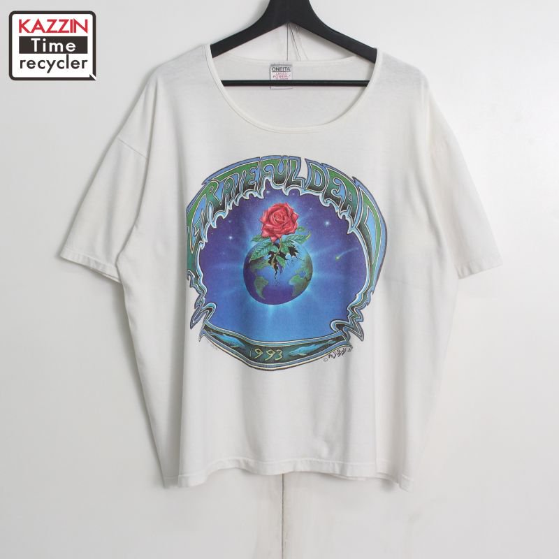 90s USA vintage 쥤ȥեǥå Grateful Dead ONEITA Хɣԥ ǥ ɽXL