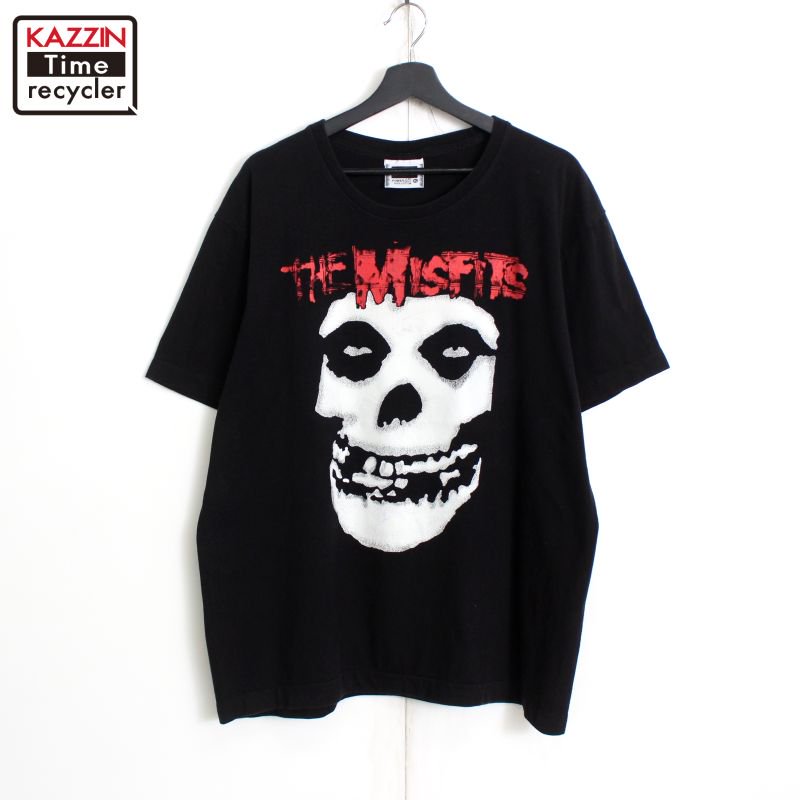 90s vintage THEROXX ミスフィッツ The Misfits ロックT バンドＴシャツ メンズ 表記XLサイズ - KAZZIN  Time recycler 広島にある古着屋オンラインショップ カジン タイム リサイクラー