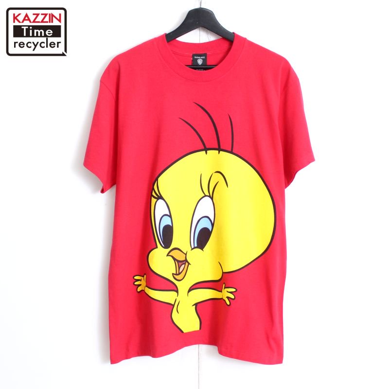 90s USA vintage ȥƥ Tweety Bird Ⱦµԥ  ɽL