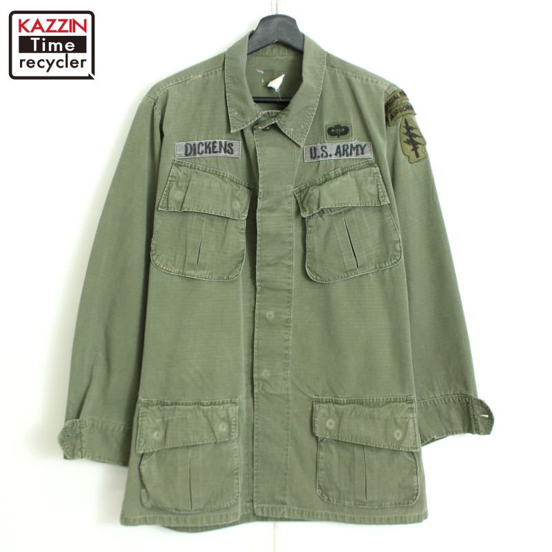 70s USA vintage U.S.ARMY  󥰥եƥ 4TH åץȥå ߥ꥿꡼㥱å  ɽS