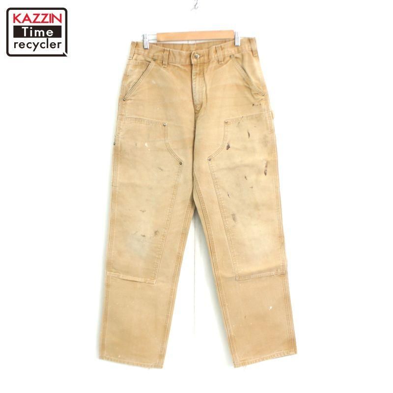 00’s Carhartt ヒゲ フェード ダブルニー デニムペインターパンツ 00's Carhartt ヒゲ フェード ダブルニー デニムペインター
