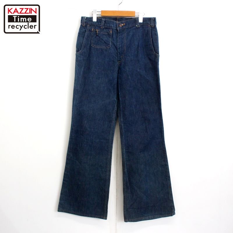 70s vintage Levi's  694 ֥å奿ץǥǥ˥ѥ ե쥢 ٥ܥȥ  M~L