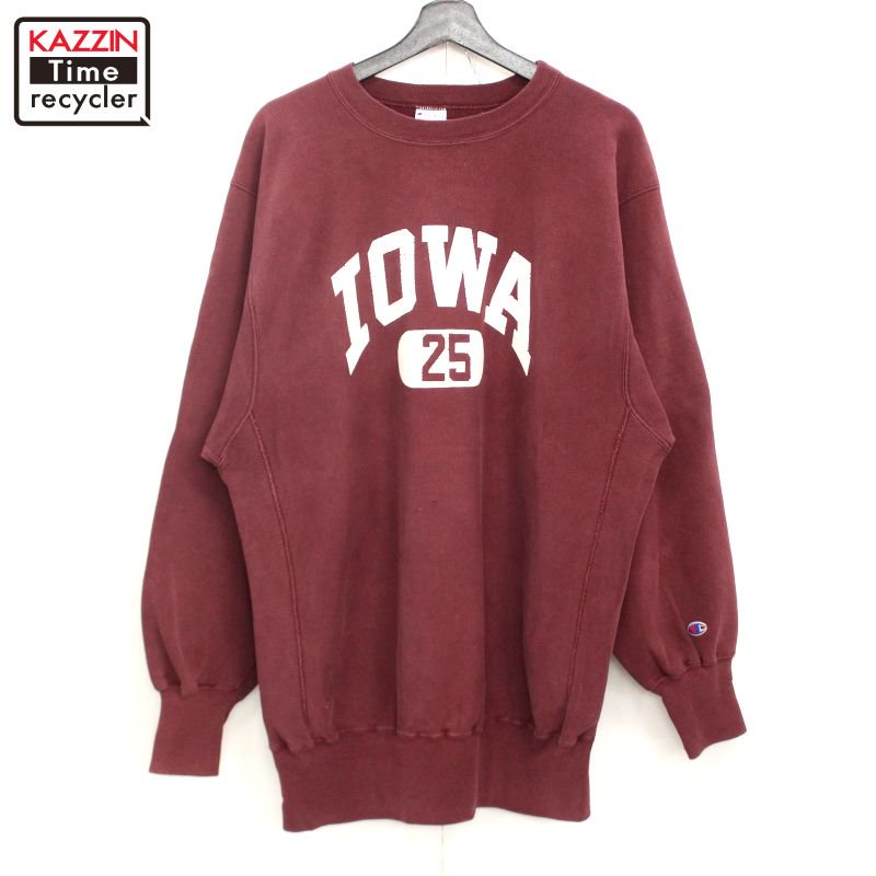 90s USA vintage Champion IOWA å С֥å  ɽXXL