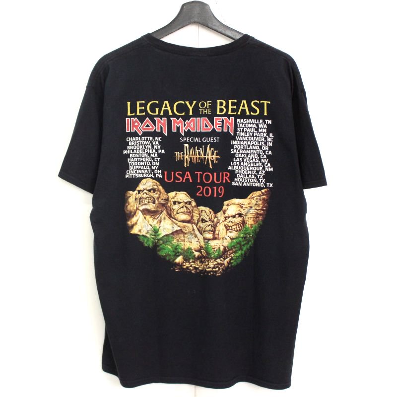 00s アイアンメイデン IRON MAIDEN Fruit of the Loom ロック バンドＴシャツ メンズ 表記Lサイズ - KAZZIN  Time recycler 広島にある古着屋オンラインショップ カジン タイム リサイクラー