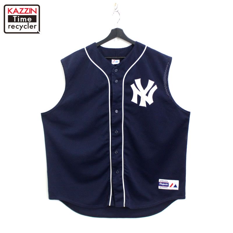 90s USA MLB vintage majestic ˥塼衼󥭡 å Ρ꡼ ॸ㡼 ˥ե  ɽXXL