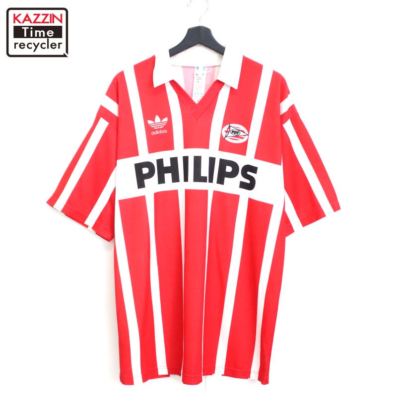 90s vintage adidas PSV ǥ å ٥륮 ॸ㡼 ˥ե  ɽXL