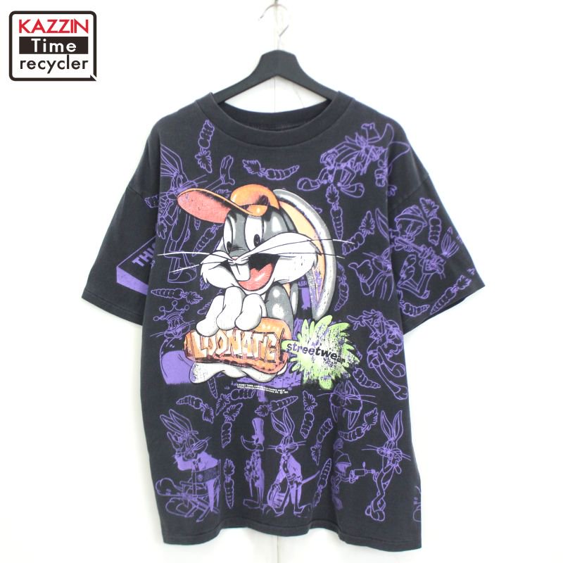 90s vintage TAG ХåХˡ Bugs Bunny  륪Сץ Ⱦµԥ  ɽXL