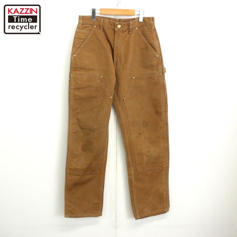 00s Carhartt ダブルニー ダックペインターパンツ ワーク メンズ 表記32×32サイズ - KAZZIN Time recycler  広島にある古着屋オンラインショップ カジン タイム リサイクラー