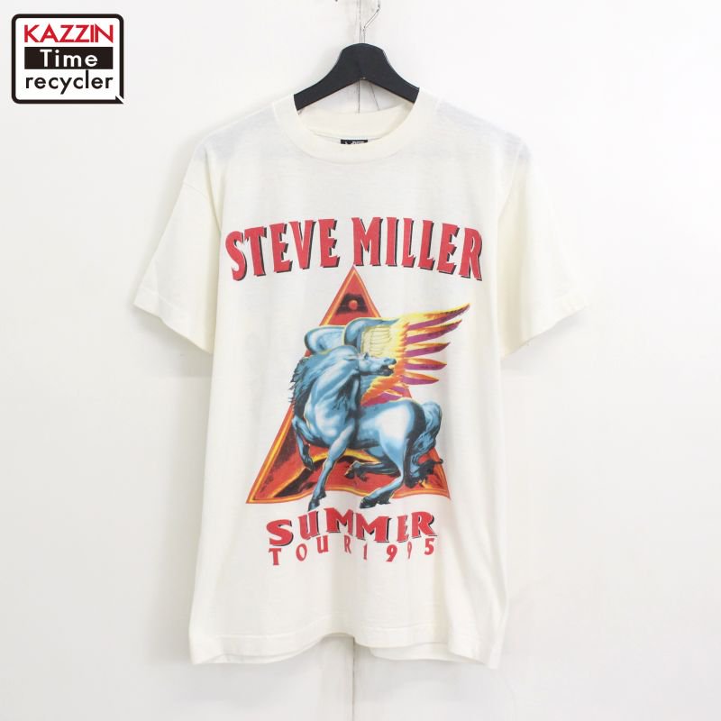 90s USA vintage STEVE MILLER ƥߥ顼 åT Ⱦµԥ  ɽL