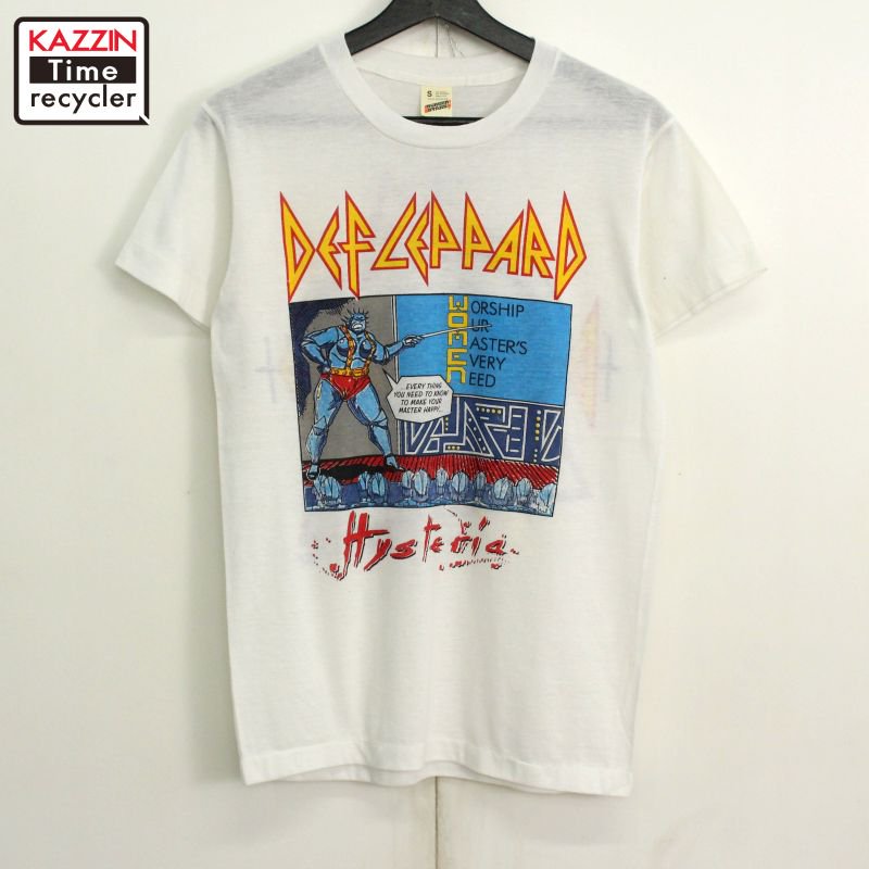 80s USA vintage ǥեѡ Def Leppard SCREEN STARS å ĥ Хɣԥ  ɽS