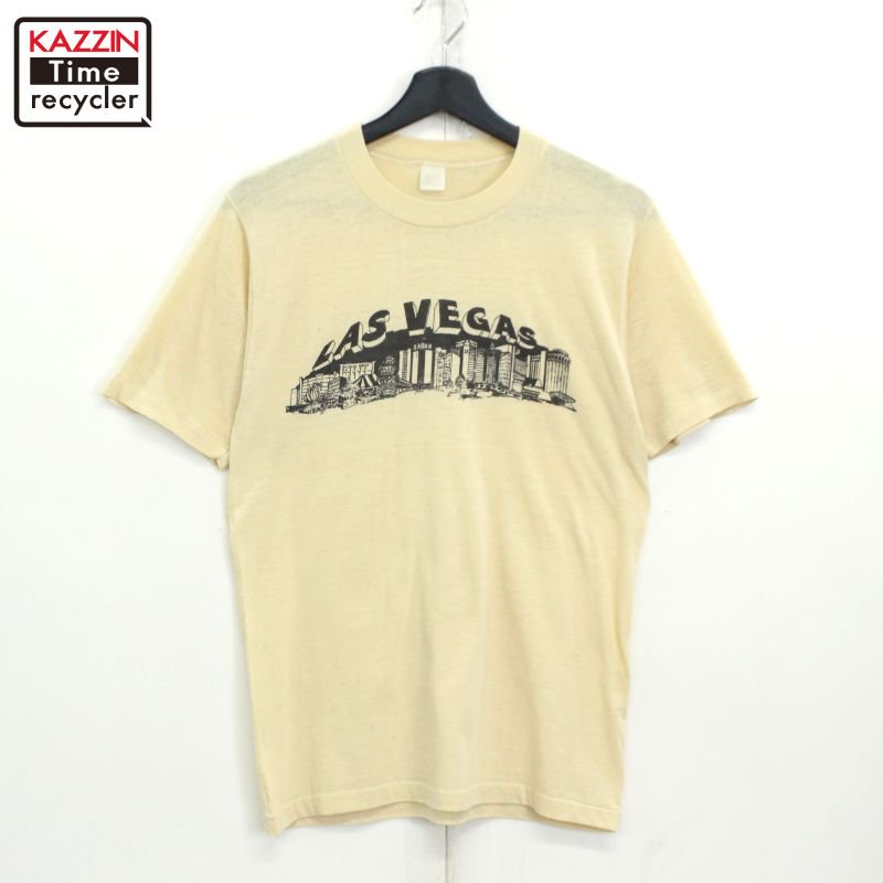 70s vintage LASVEGAS 饹٥ ٥˥ Ⱦµԥ  ɽL