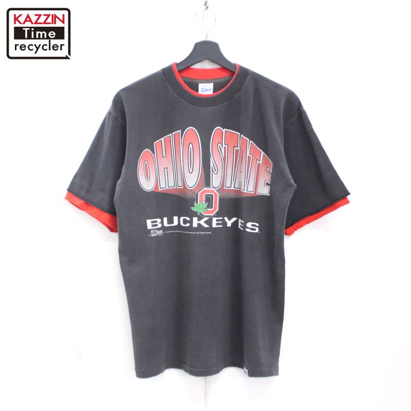 90s USA vintage OHIO BUCKEYES å Ⱦµԥ  ɽL