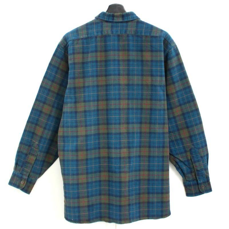 90s llbean エルエルビーン チェックシャツ ネルシャツ 80s 70s L.L.Bean エルエルビーン 70s 80s チェックシャツ ネルシャツs1