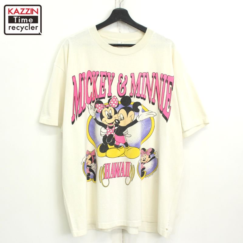 80s USA vintage ߥåޥ Mickey Mouse Ⱦµԥ  XL ӥå С