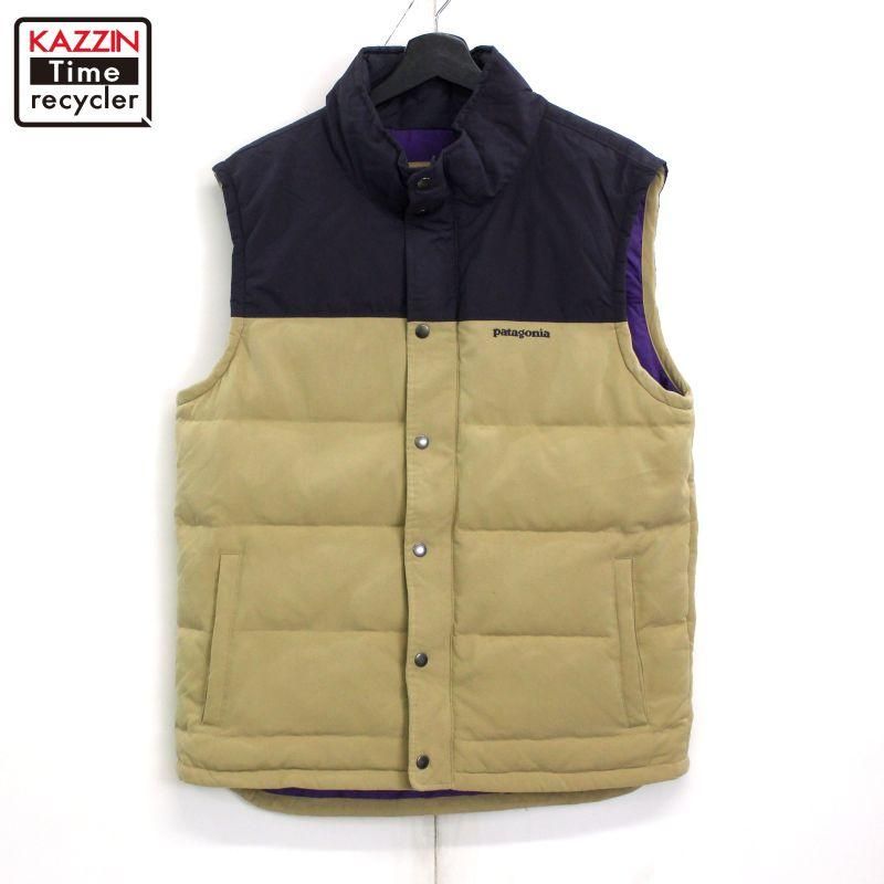 00s patagonia ワンポイント PRIMALOFT キルティング ベスト メンズ