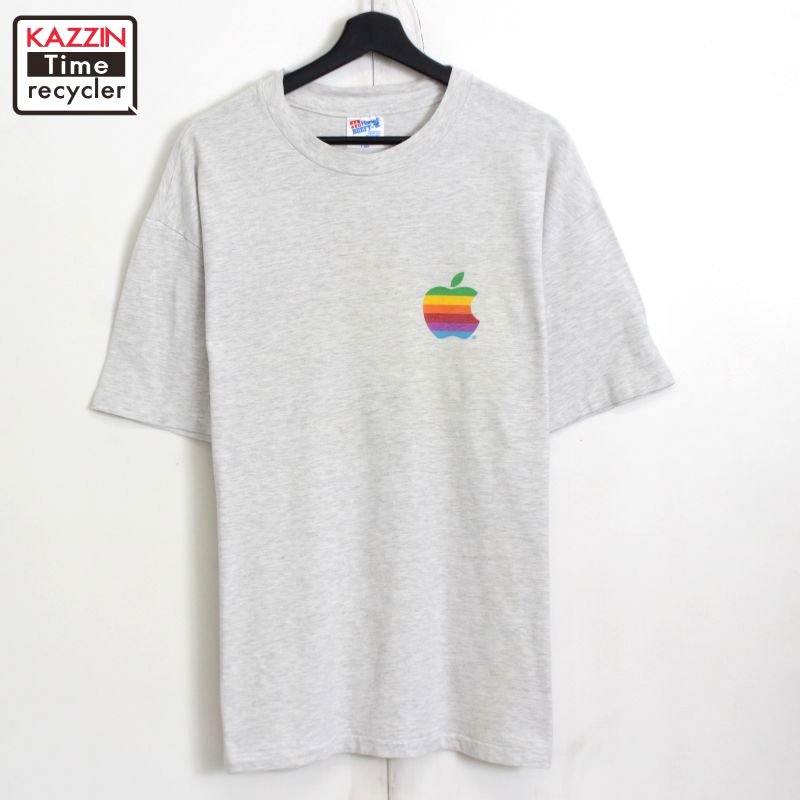 90s USA vintage Hanes Apple åץ Mac ȥ Ⱦµԥ  ɽXL