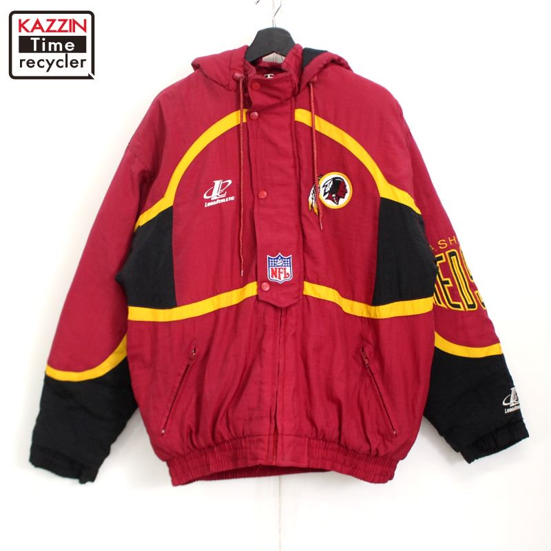 90s NFL vintage LOGO ATHLETIC 亮ȥ󡦥åɥ ʥ󥸥㥱å  ɽM