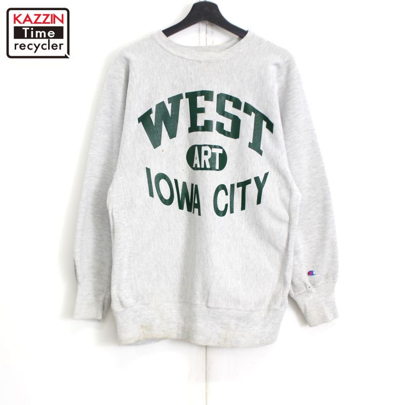 90s USA vintage Champion WEST IOWA ART  С֥å  ɽXL