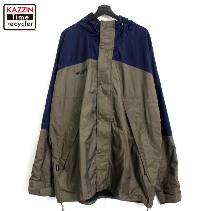 90s vintage Columbia 2ȡ󥫥顼 ѥå֥ ޥƥѡ  XL ӥå С