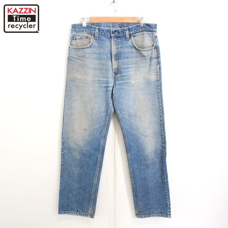 90s USA vintage Levi's 505 ȥ졼 ǥ˥ѥ  XL ӥå С