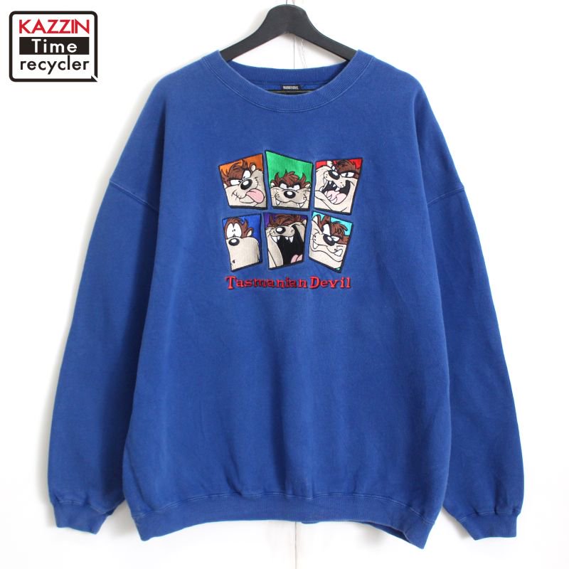 90s vintage ޥ˥󡦥ǥӥ Tasmanian Devil ɽץ å ȥ졼ʡ  ɽXXL