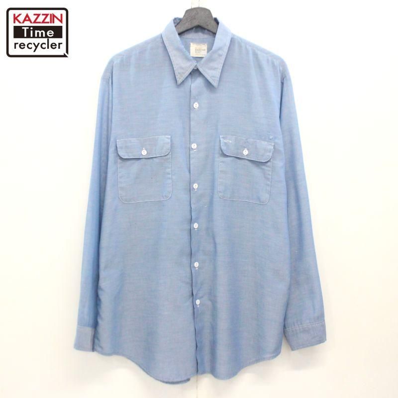 BIG YANK シャモアクロス　長袖シャツ グレー BIG YANK シャモアクロス 長袖シャツ グレー 1942 SHIRT CHAMOIS