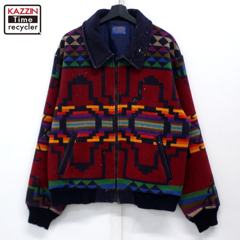 80s USA vintage PENDLETON ͥƥ  㥱å  ɽXL